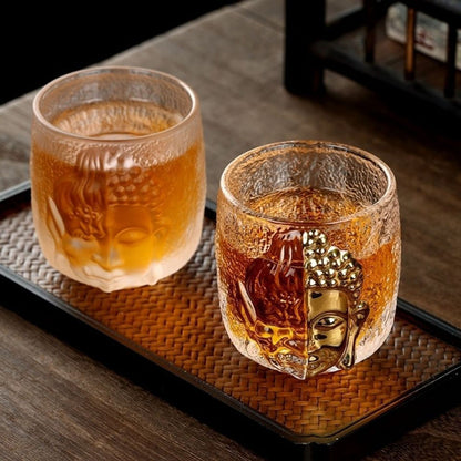 Crystal Glass Buddha Tea Cup