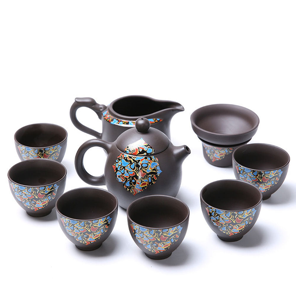 Yixing Purple Clay Gong Fu Tea Set – Umi Tea Sets