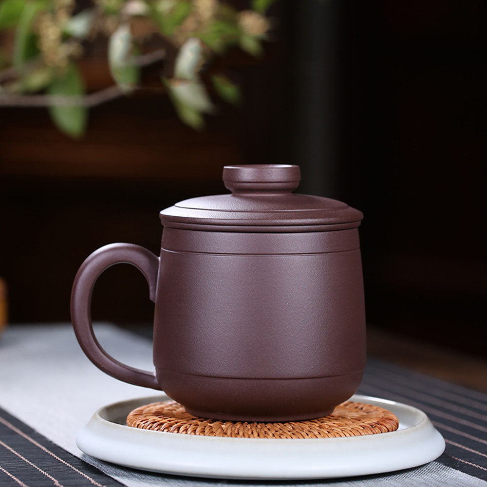 CC Fine Tea, Travel Tea Tumbler: Yixing Clay, Color-Changing