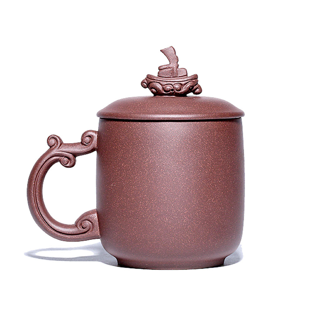 CC Fine Tea, Travel Tea Tumbler: Yixing Clay, Color-Changing