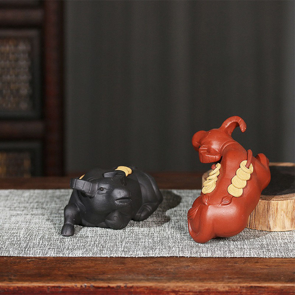 Yixing Clay Buffalo Tea Pet