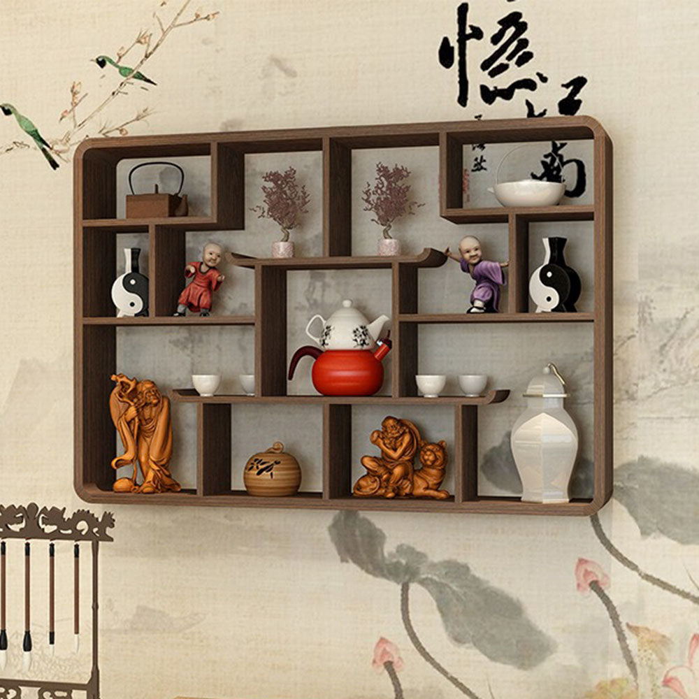 PANGA-PANGA Wall Hanging Curio Display Cabinet