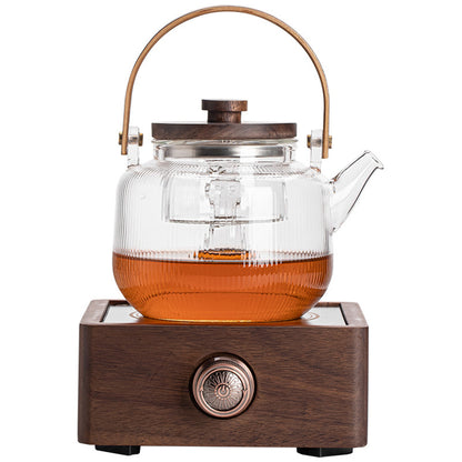 Walnut Adjustable Electronic Tea Stove Heater