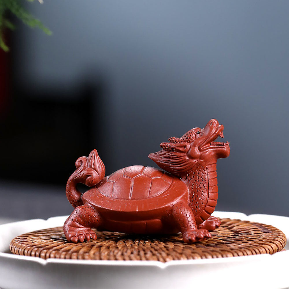 Handmade Yixing Clay Dragon Turtle Tea Pet – Umi Tea Sets