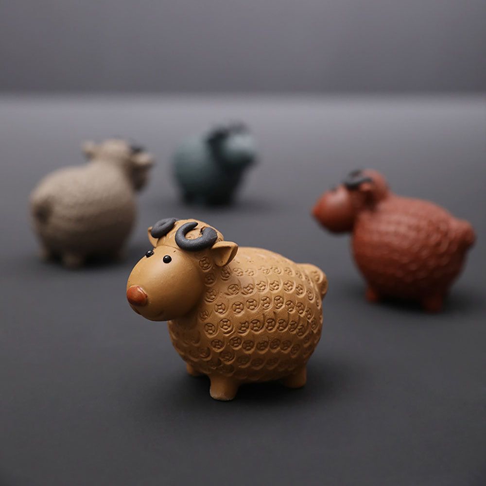 Yixing Clay Sheep Tea Pet