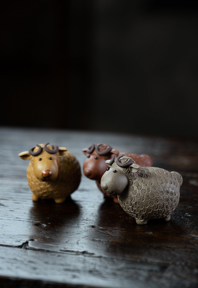 Yixing Clay Sheep Tea Pet