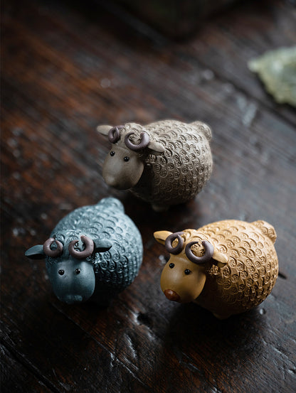 Yixing Clay Sheep Tea Pet