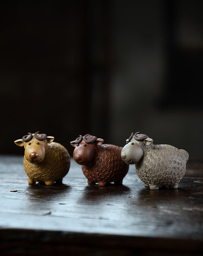 Yixing Clay Sheep Tea Pet