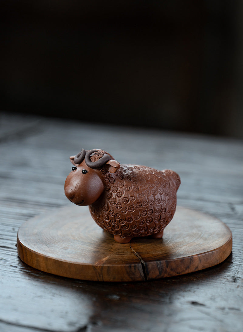 Yixing Clay Sheep Tea Pet