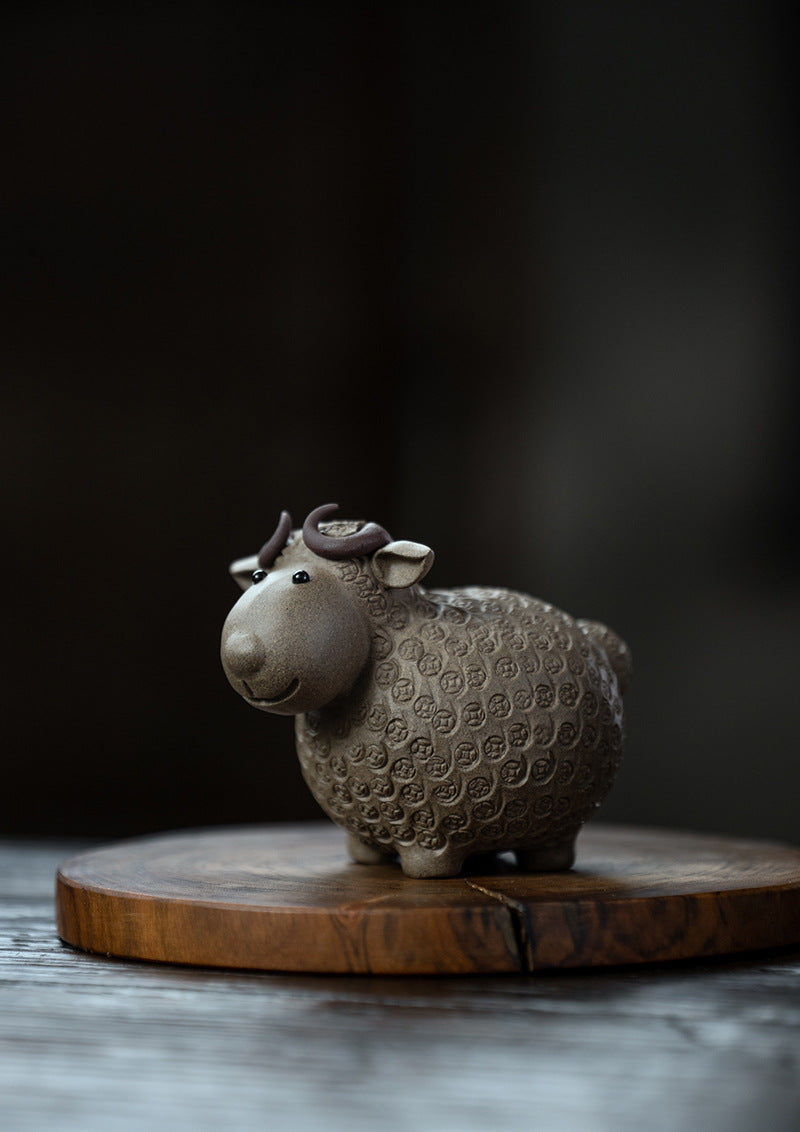 Yixing Clay Sheep Tea Pet