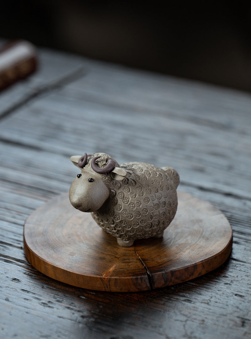 Yixing Clay Sheep Tea Pet