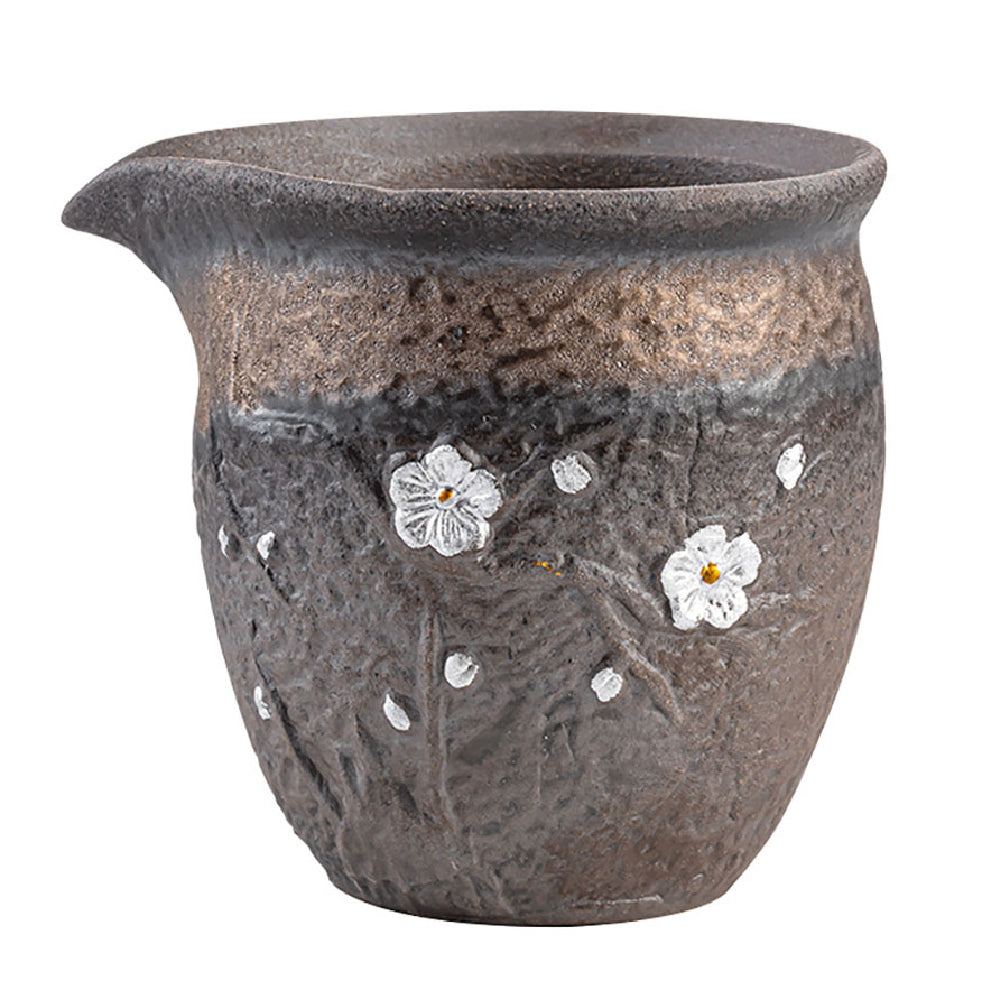 Plum Blossom Rock Clay Fair Cup