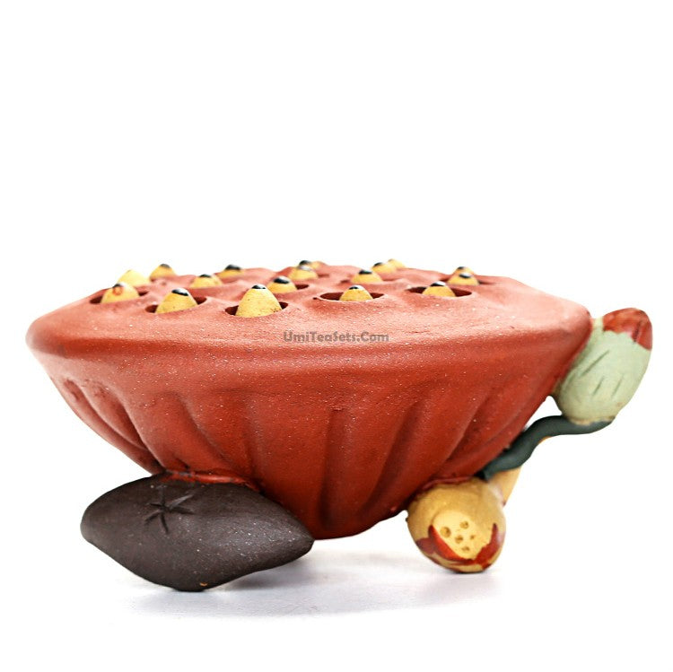 Yixing Clay Lotus Seedpod Water Spray Tea Pet