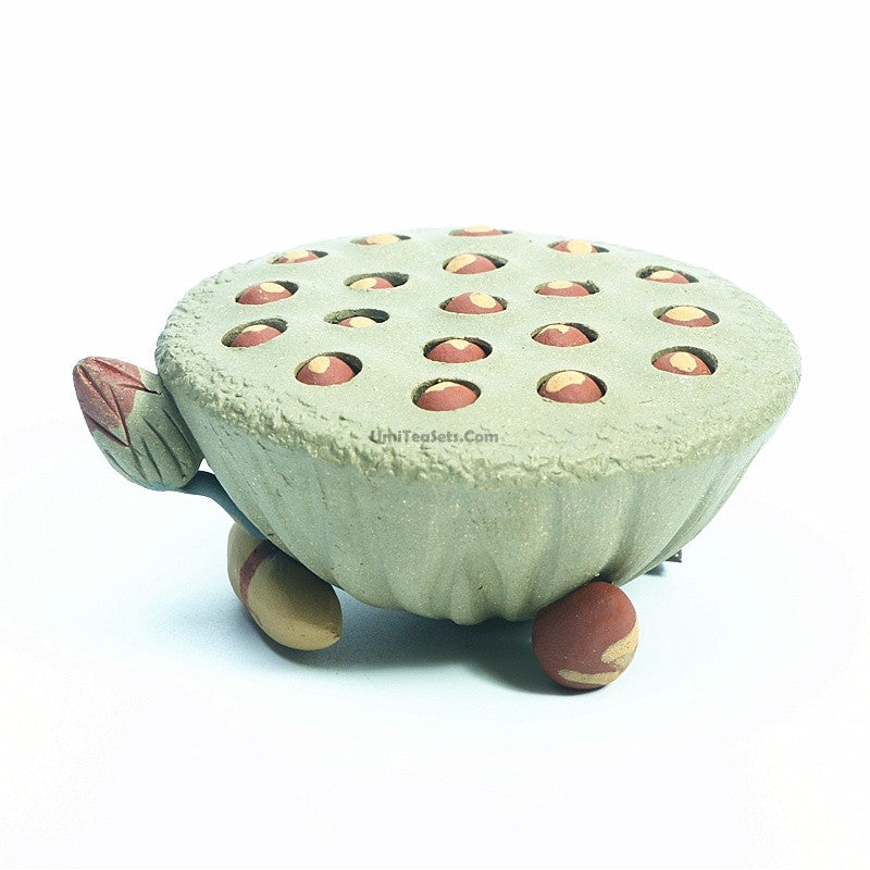 Yixing Clay Lotus Seedpod Water Spray Tea Pet