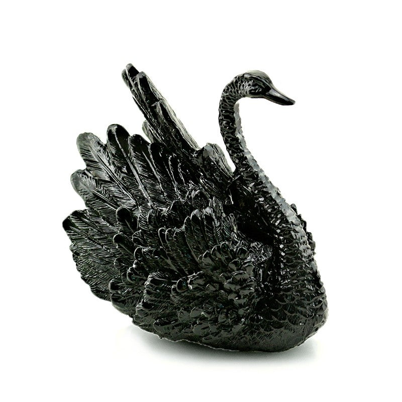 (Set Of Two) Color Changeable Swan Tea Pet