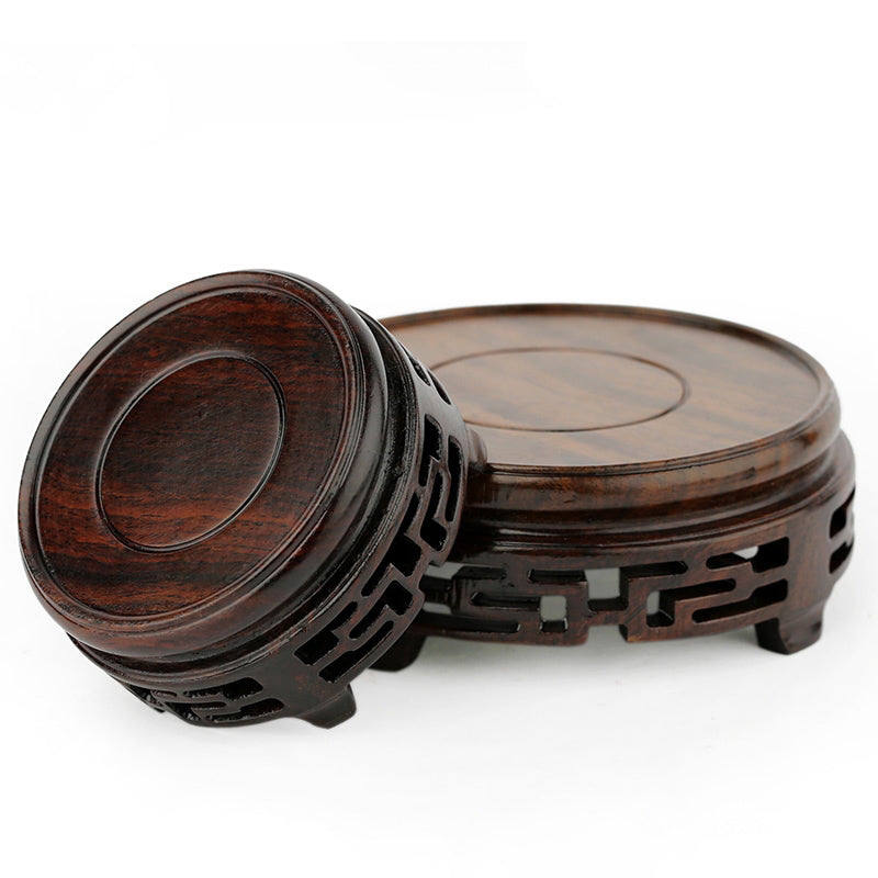 Ebony Wood Teapot Stand