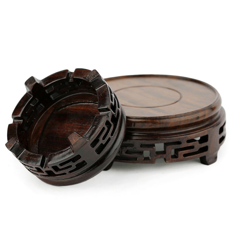 Ebony Wood Teapot Stand