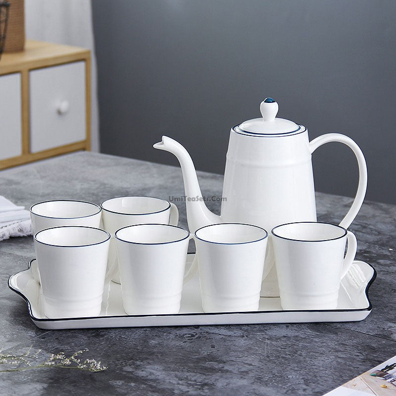White Porcelain Mini Teapot – Umi Tea Sets