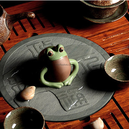 Ge Kiln And Clay Frog Tea Pet