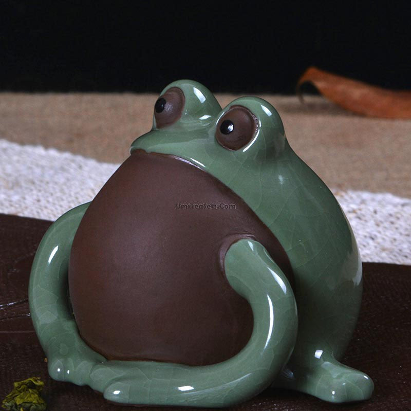 Ge Kiln And Clay Frog Tea Pet