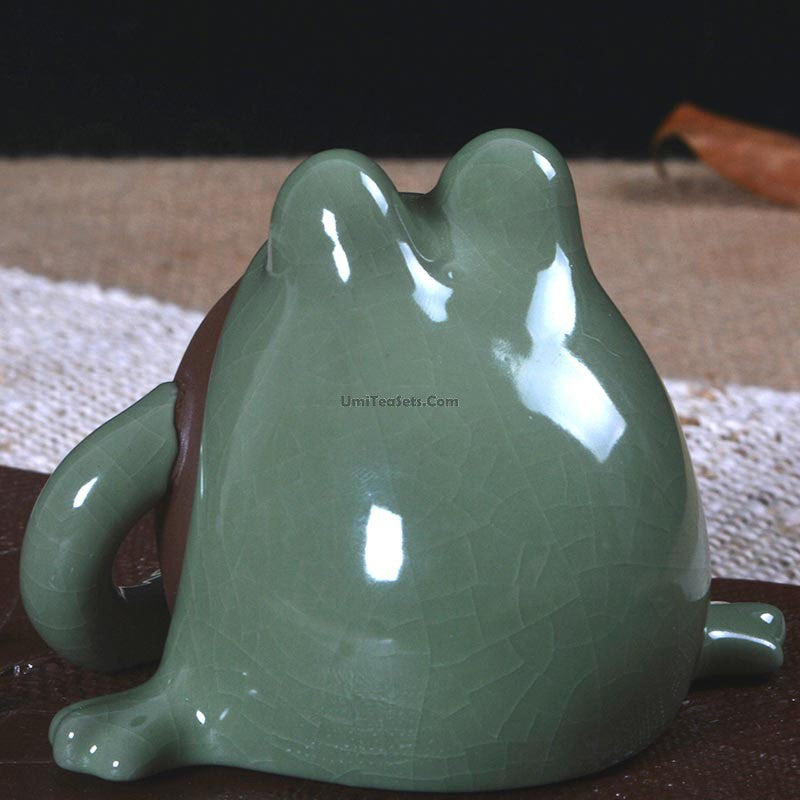 Ge Kiln And Clay Frog Tea Pet