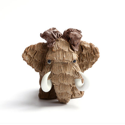 Handmde Mammoth Tea Pet