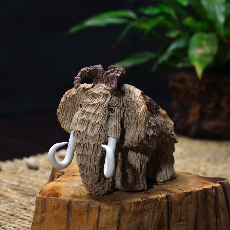 Handmde Mammoth Tea Pet