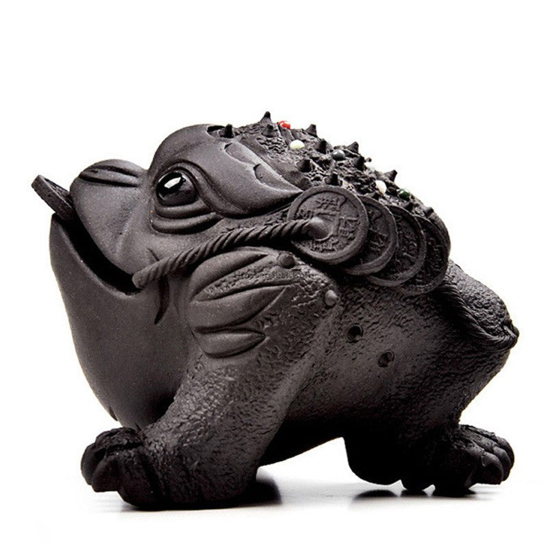 Yixing Clay Toad Tea Pet