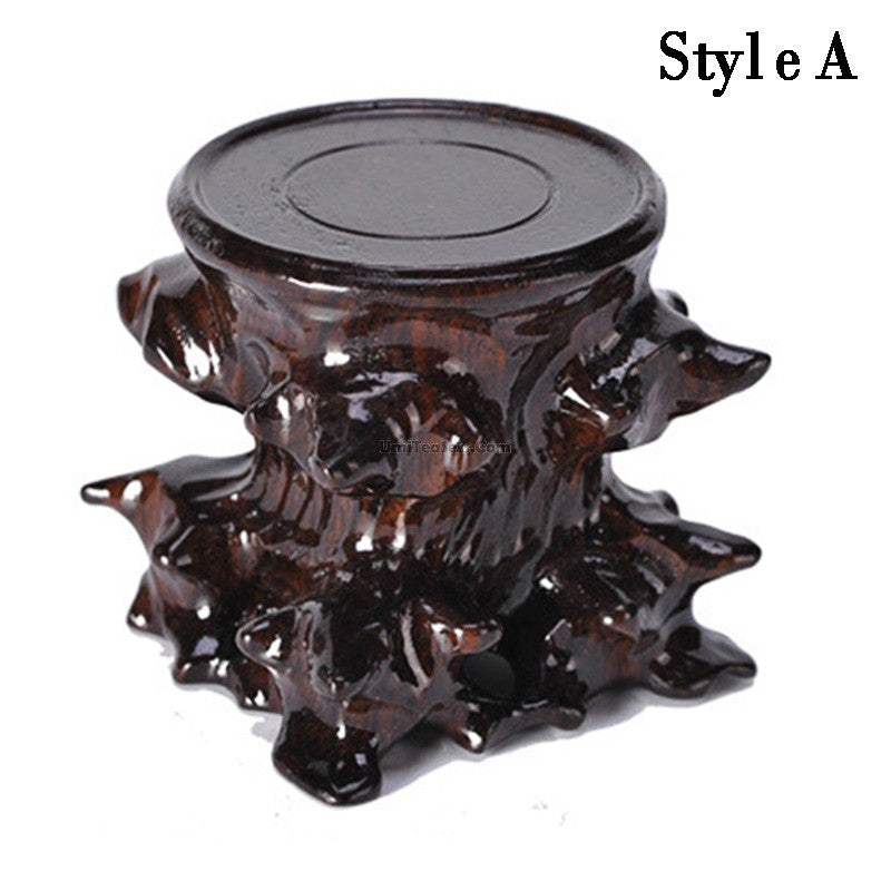 Catalpas Root Carving Teapot Stand