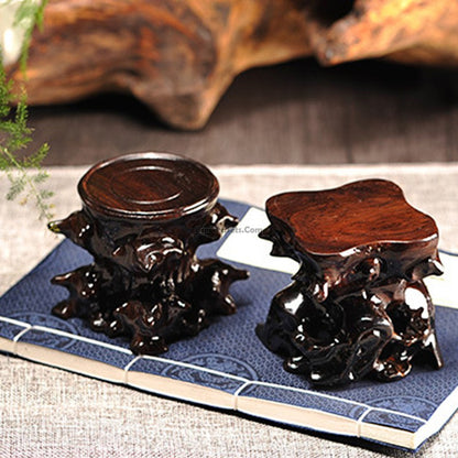 Catalpas Root Carving Teapot Stand