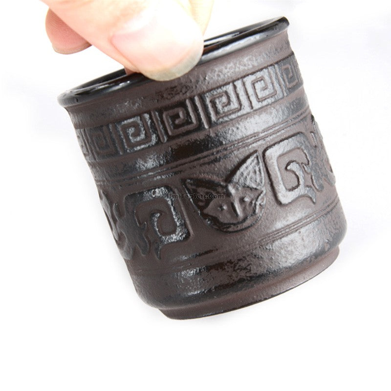 Ancient Style Cast Iron Tea Cup