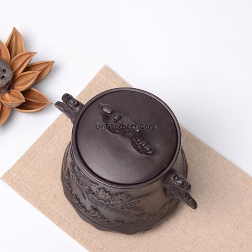 Empaistic Dragon Clay Tea Caddy