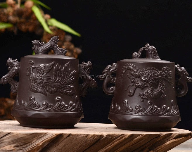 Empaistic Dragon Clay Tea Caddy