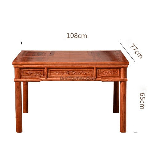 Hardwood Tea Table for Gong Fu Tea Brewing — Yunnan Sourcing USA