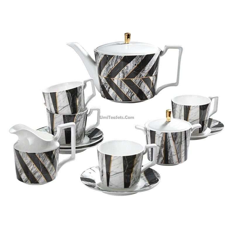 British Style Bone China Tea Set