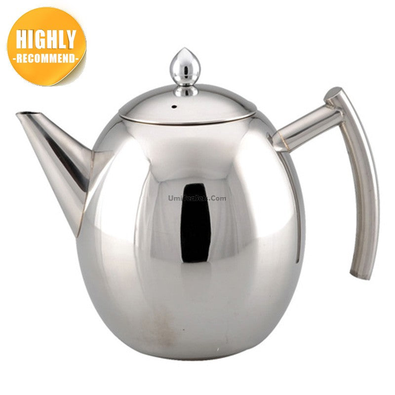 Stainless Steel Teapot With Golden Induction Cooker – Umi Tea Sets