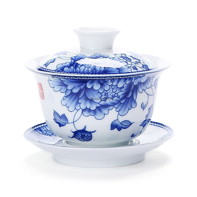 Blue And White Porcelain Gaiwan