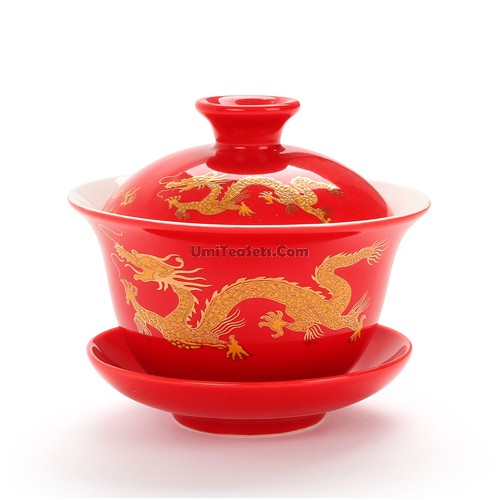 Chinese Dragon Pattern Gaiwan – Umi Tea Sets