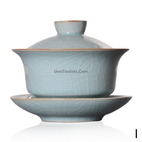 Ice Crack Longquan Celadon Gaiwan