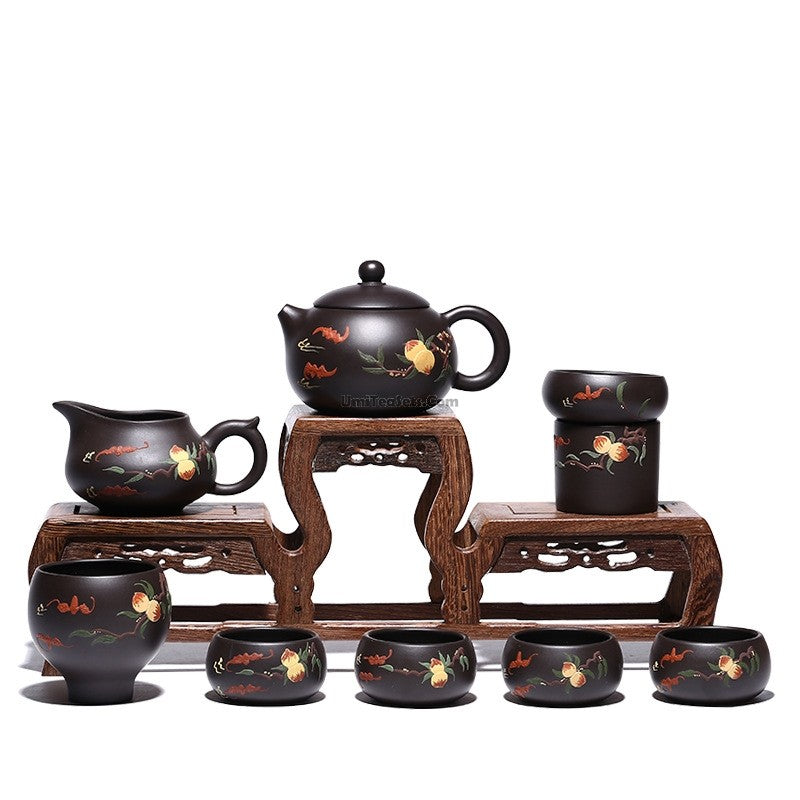 Yixing Plum Blossom Black Clay Xi Shi Teapot – Umi Tea Sets