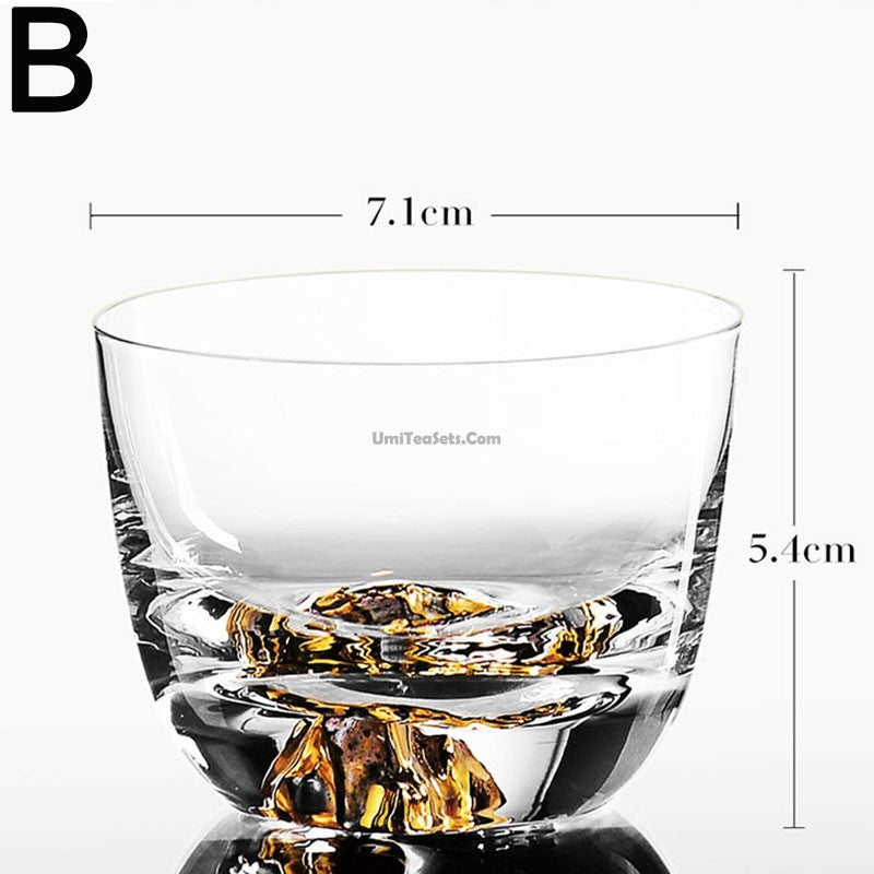 Unique Glass Gongfu Tea Cup (Set of 2)