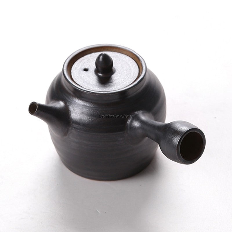 Coarse Pottery Japanese Style Teapot