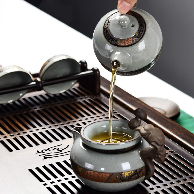 Ice Crack Ruyao Mini Teapot