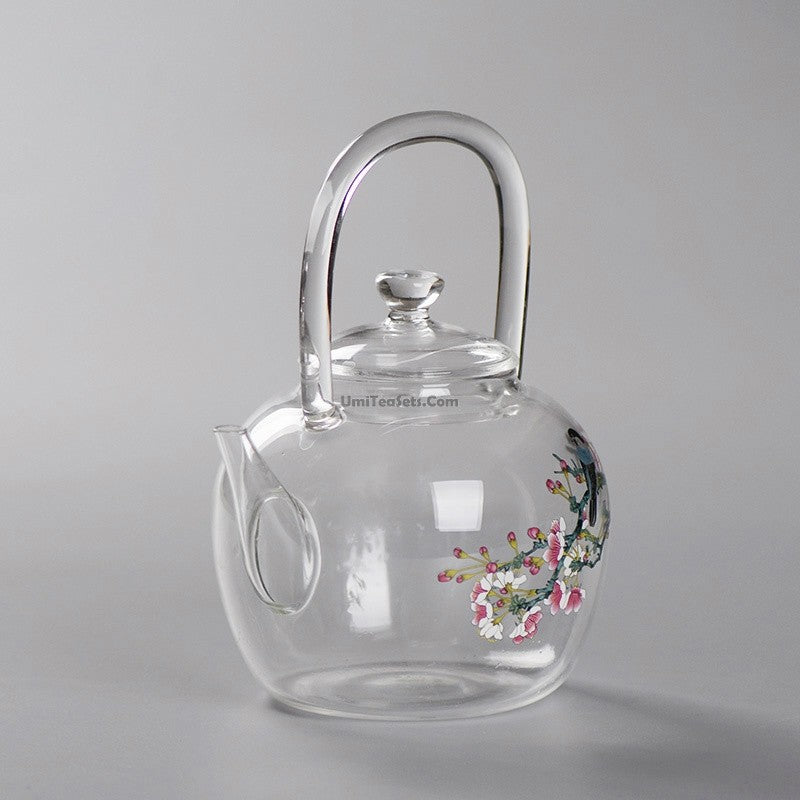 Glass Teakettle for Induction Cooker 900ml