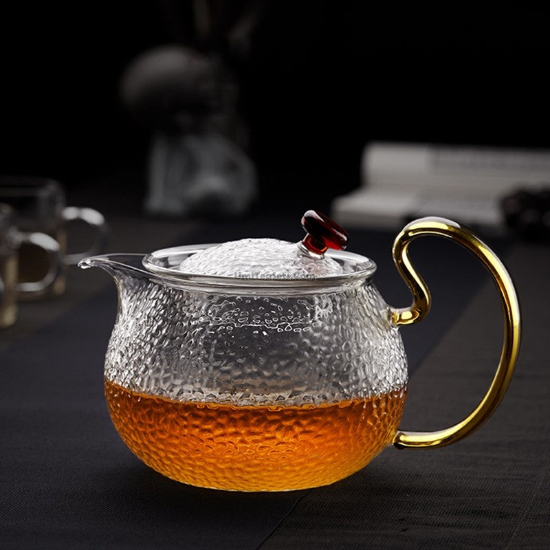 Modern Style Glass Tea Set