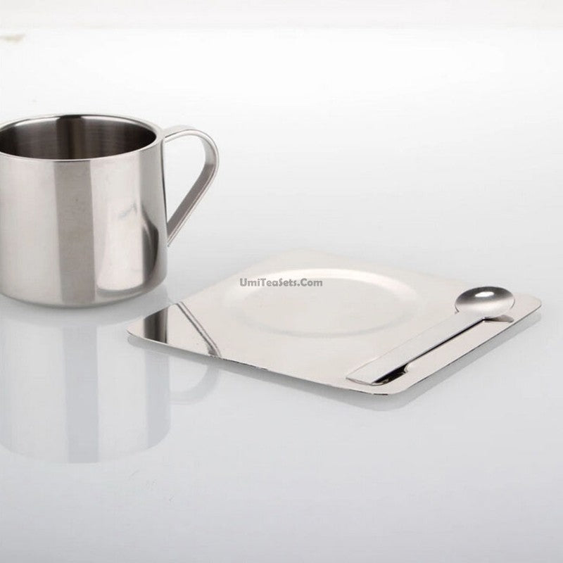 Double Wall Stainless Steel Coffee Mug