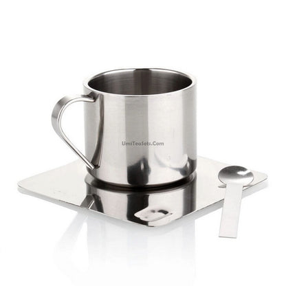 Double Wall Stainless Steel Tea &amp; Coffee Cup