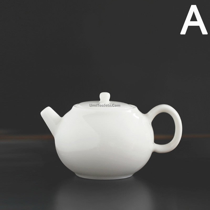 White Porcelain Mini Teapot – Umi Tea Sets