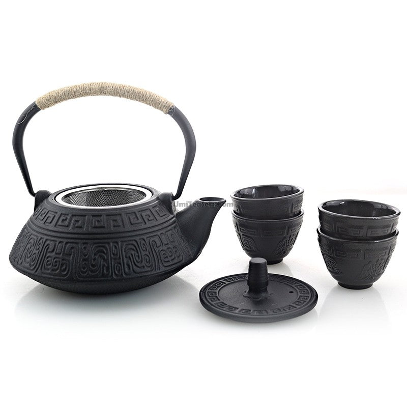 Japanese Southern Cast Iron Tea Set