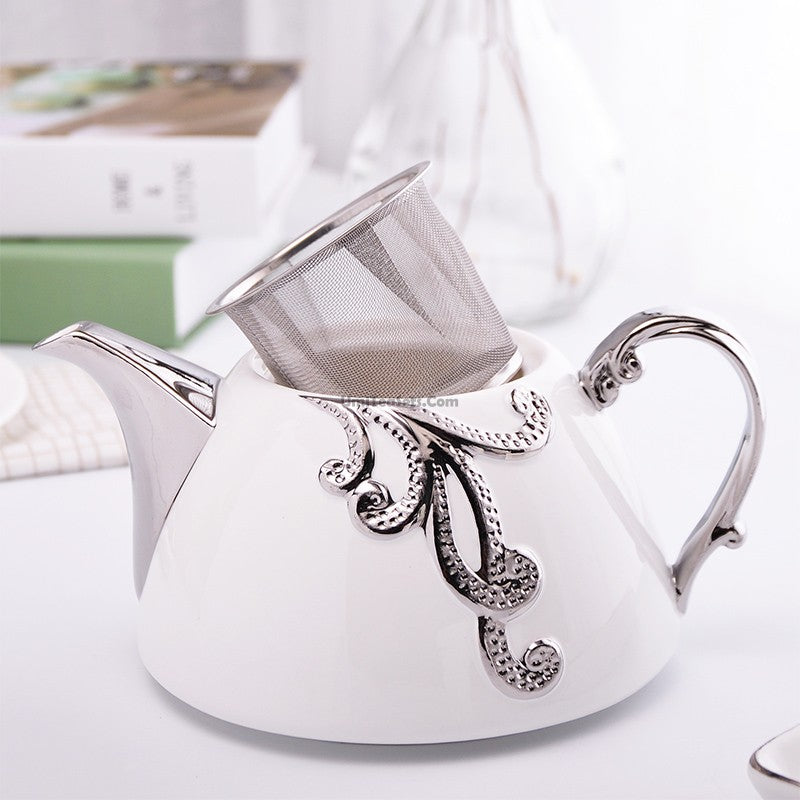 Modern Black And White Tea Set – Umi Tea Sets